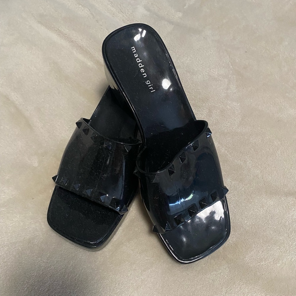 Black clogs